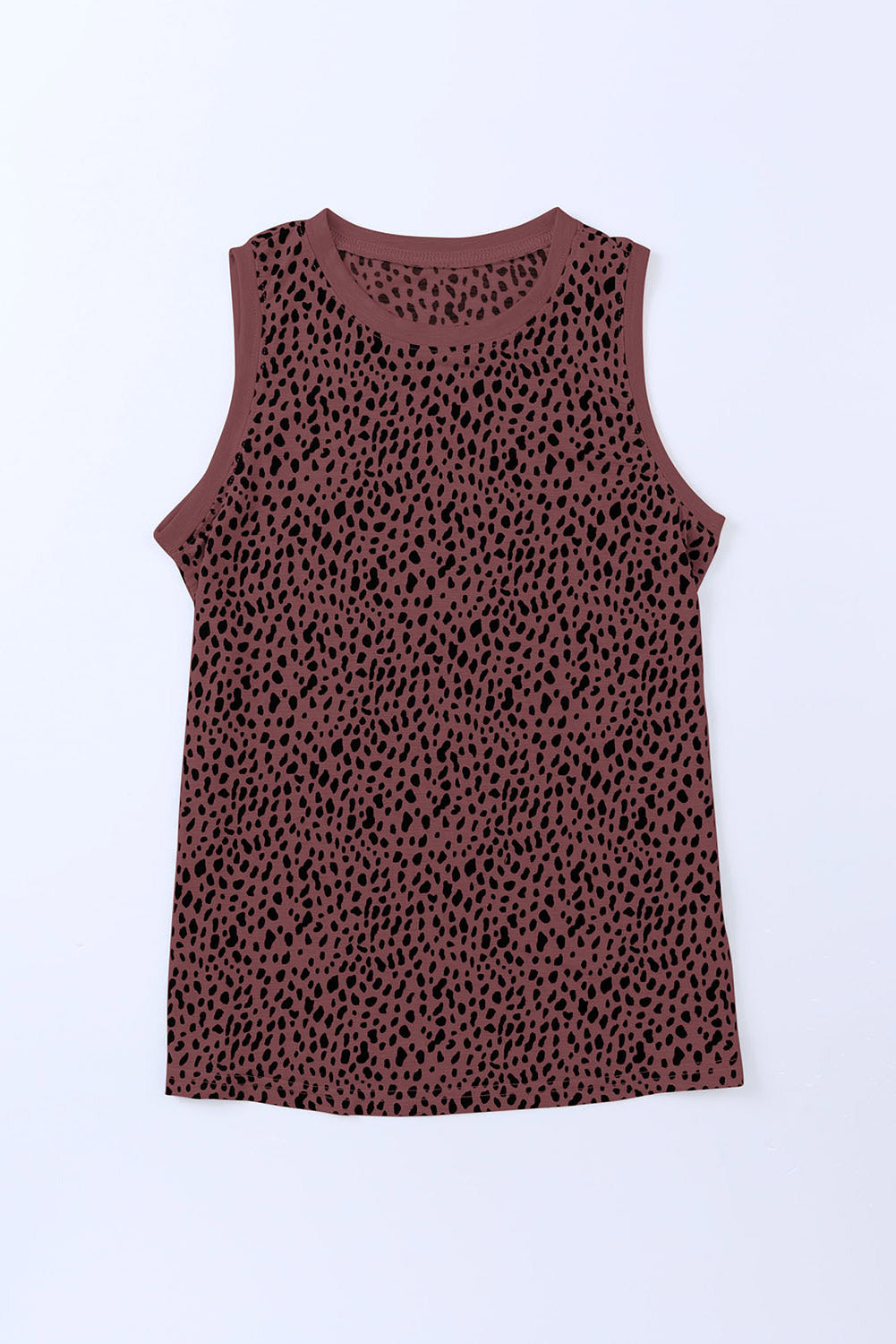 Printed Round Neck Tank-Nordavory
