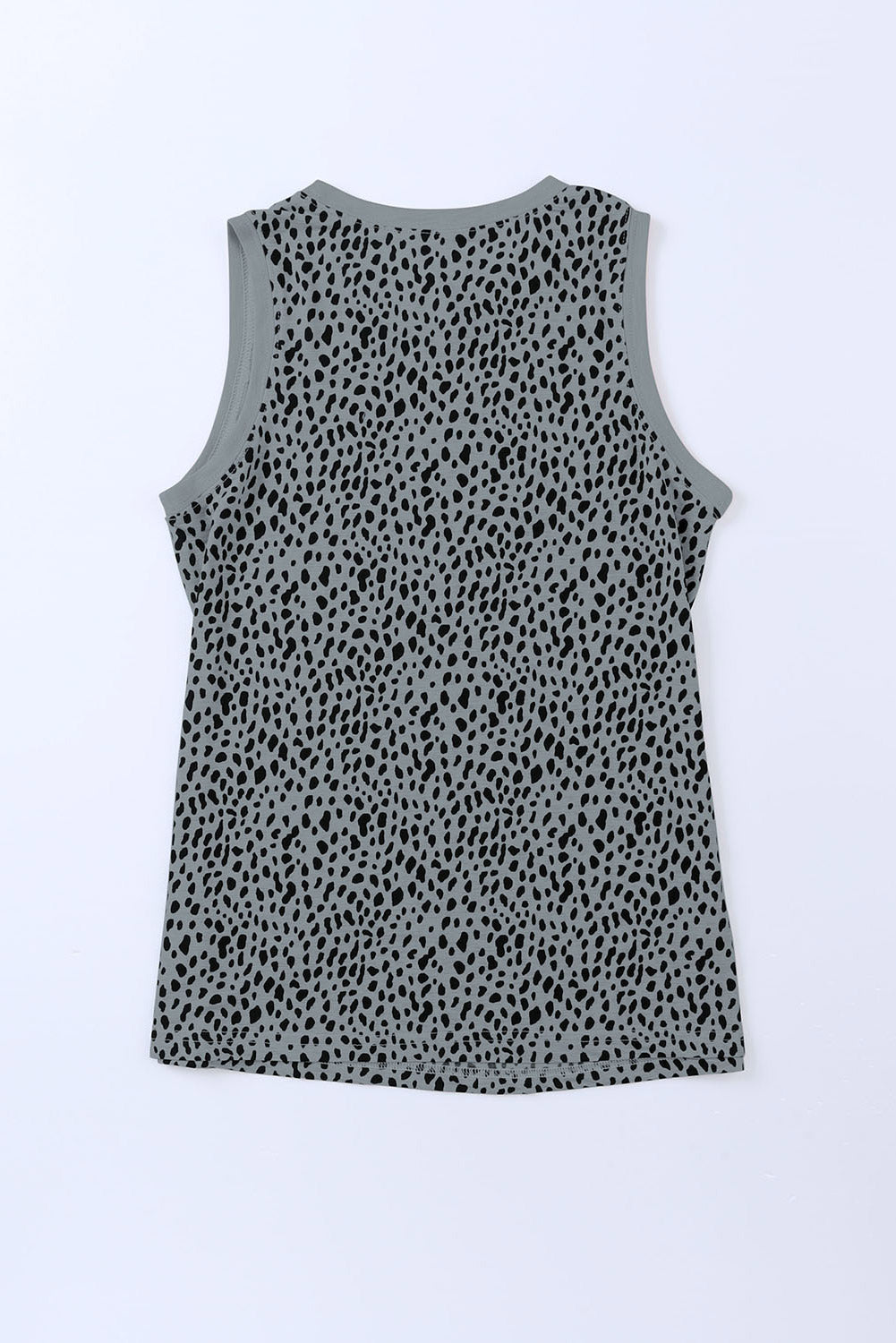 Printed Round Neck Tank-Nordavory