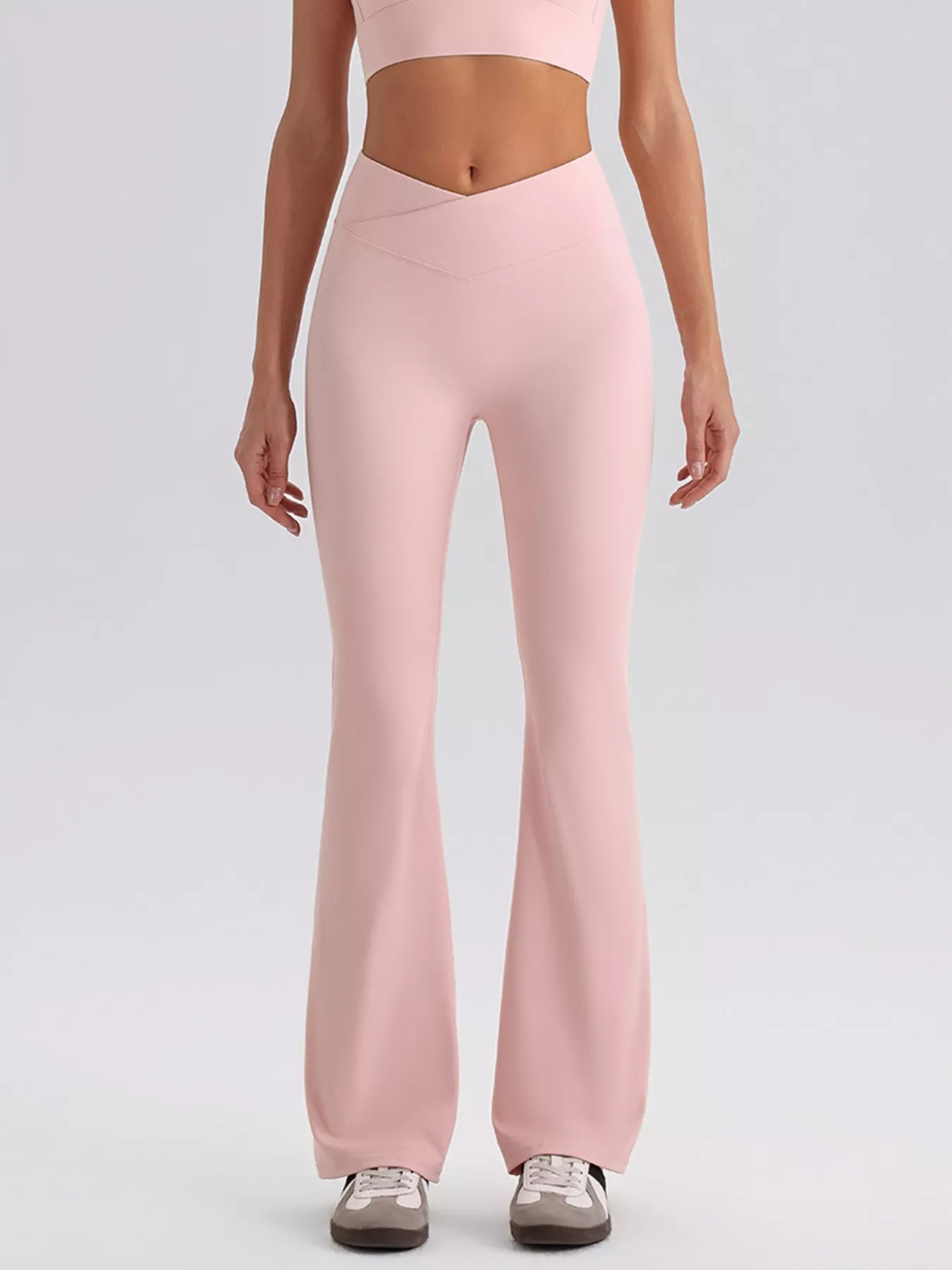 Seamless Criss-Cross V-Neck Tank and Leggings Active Set – image 22