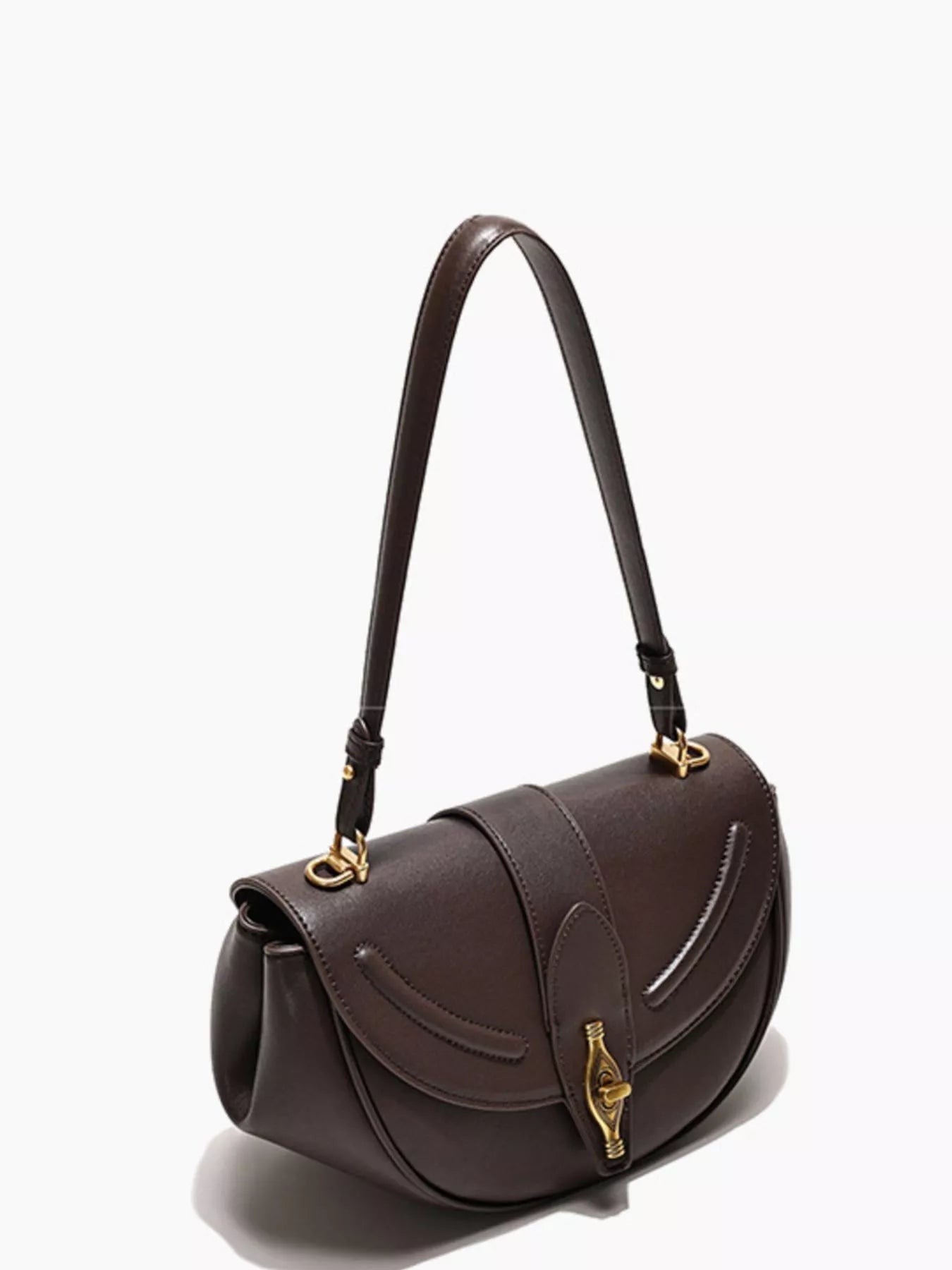 Vintage Saddle Shoulder Bag-Nordavory