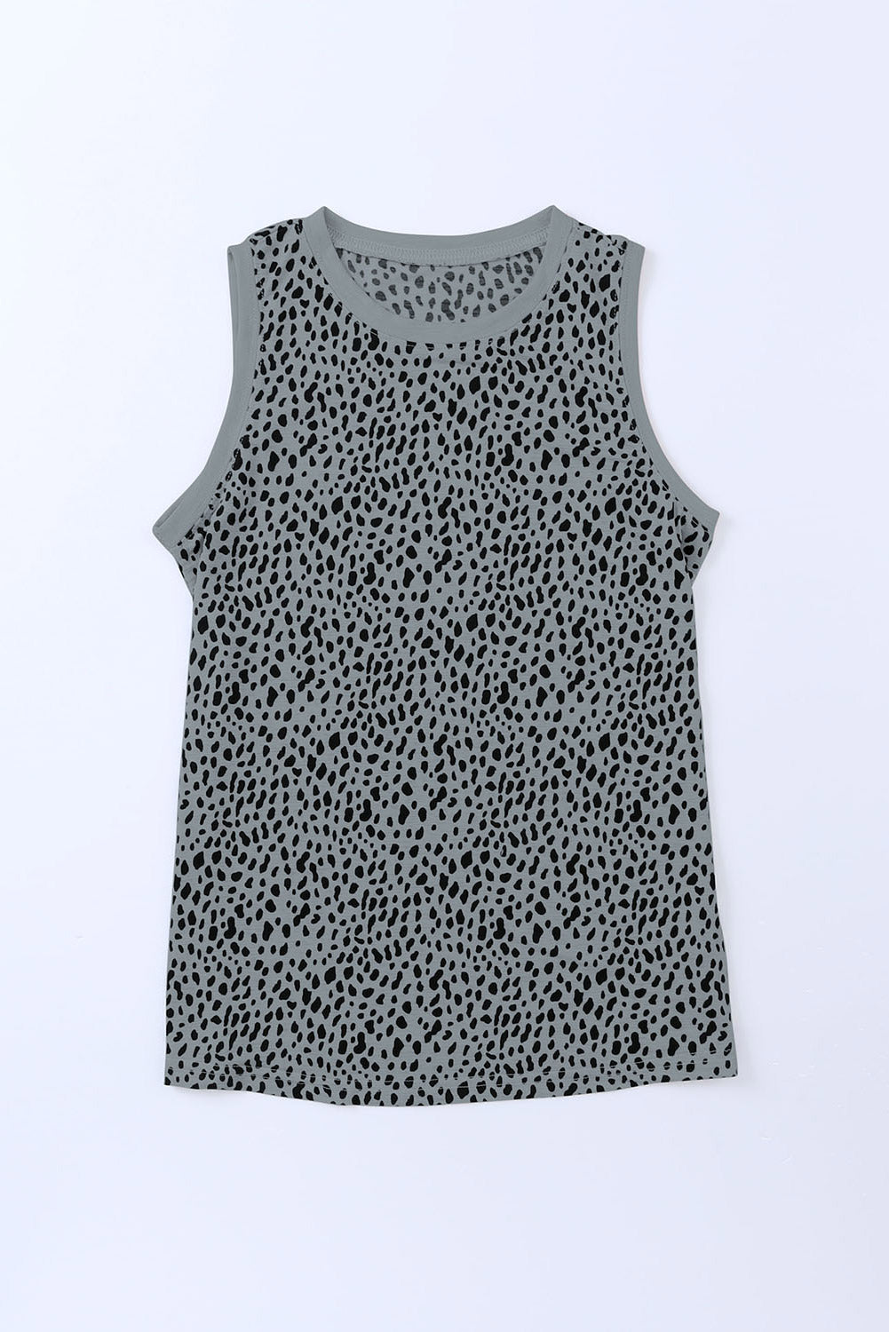 Printed Round Neck Tank-Nordavory