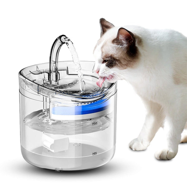 68 fl oz Large Capacity Automatic Pet Water Fountain with 2 Modes - Nordavory