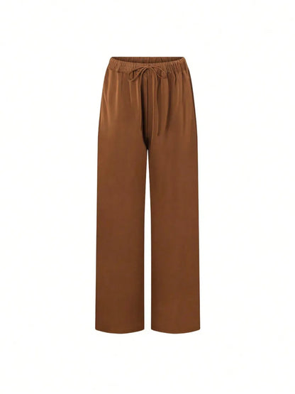 Single Shoulder Top and Pants Set-Nordavory