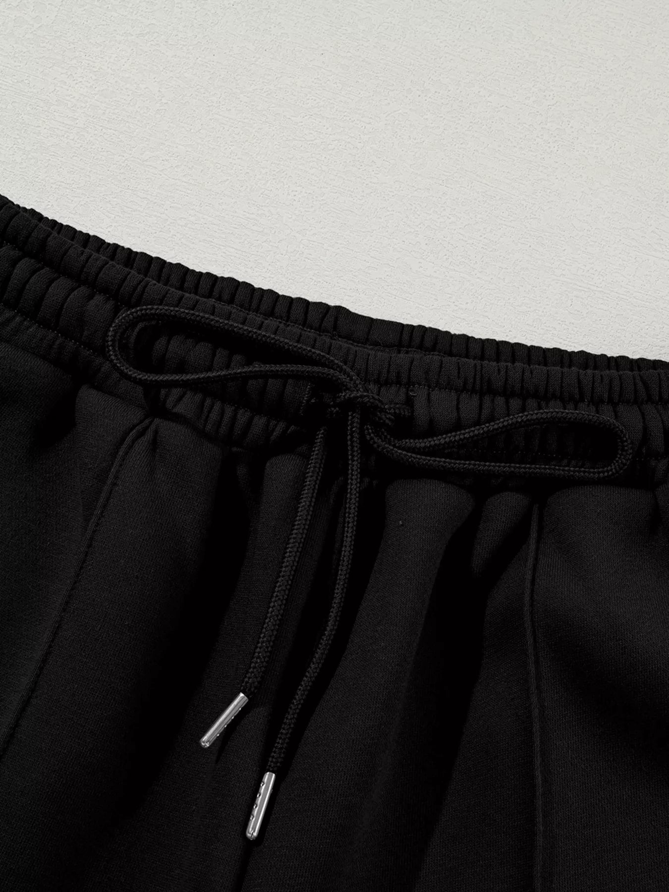 Relaxed Zip-Up Jacket & Drawstring Pants Set – image 25