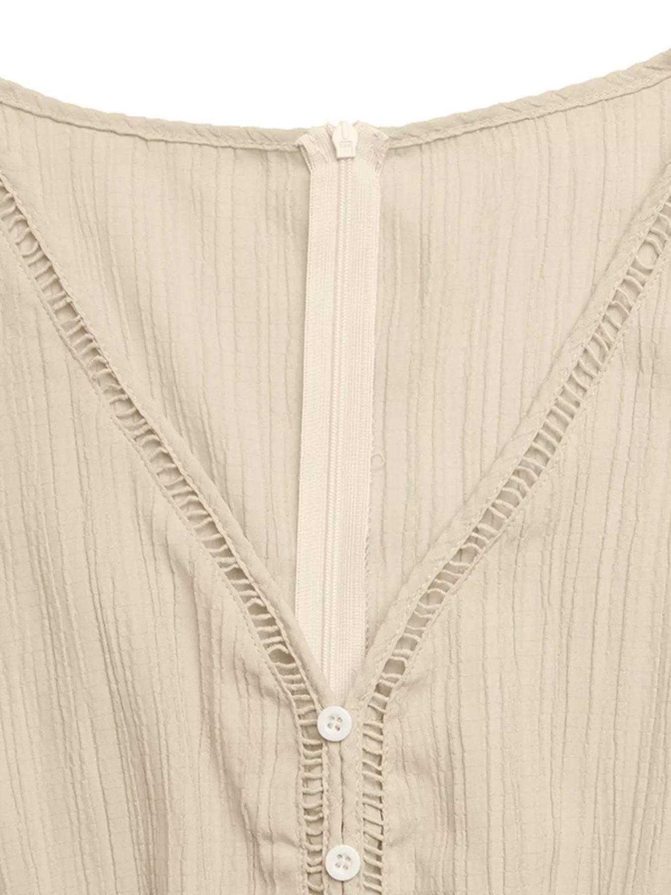 V-Neck Drawstring Waist Wide Leg Jumpsuit-Nordavory