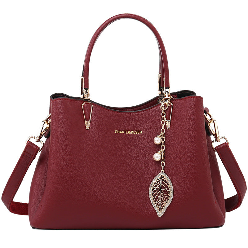 Top-Handle PU Handbag – image 5