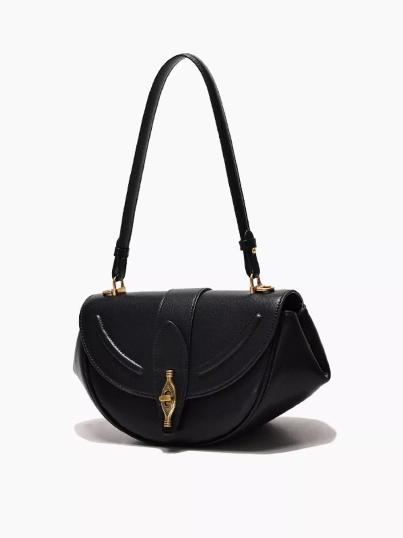 Vintage Saddle Shoulder Bag-Nordavory