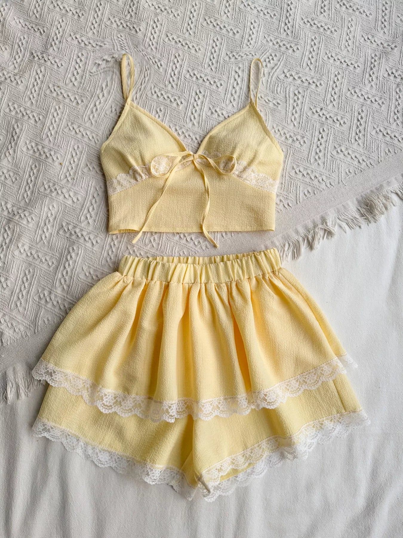 Smocked Cami and Skirt Set-Nordavory