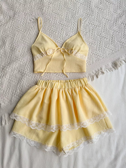 Smocked Cami and Skirt Set-Nordavory