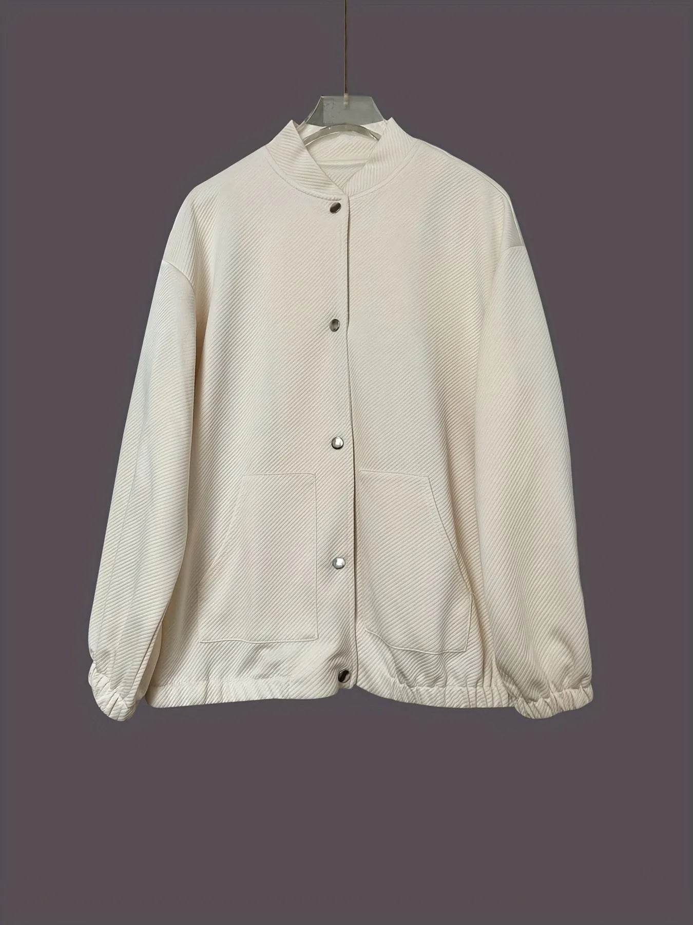 Button Up Long Sleeve Jacket-Nordavory