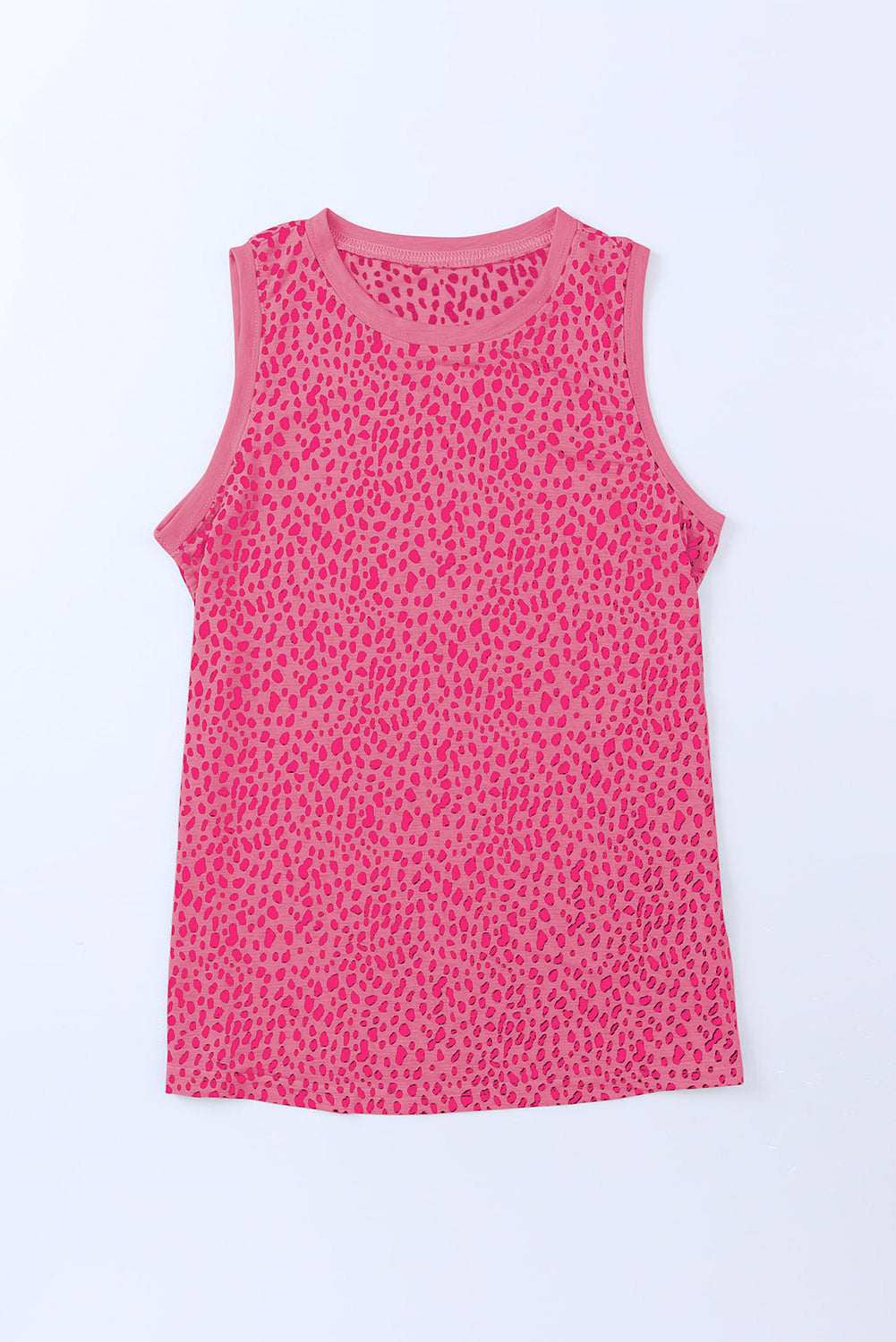 Printed Round Neck Tank-Nordavory