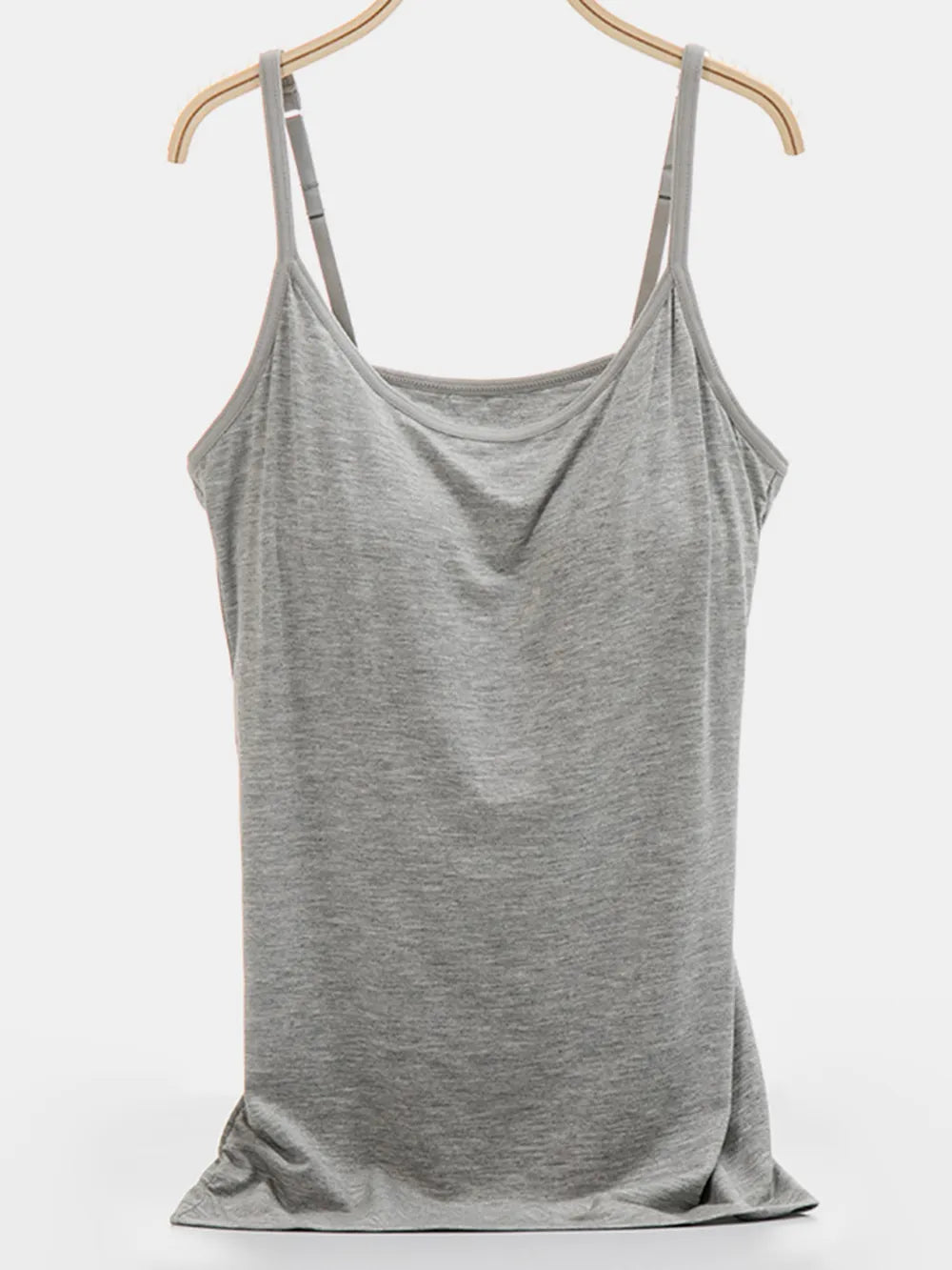 Scoop Neck Adjustable Strap Cami-Nordavory