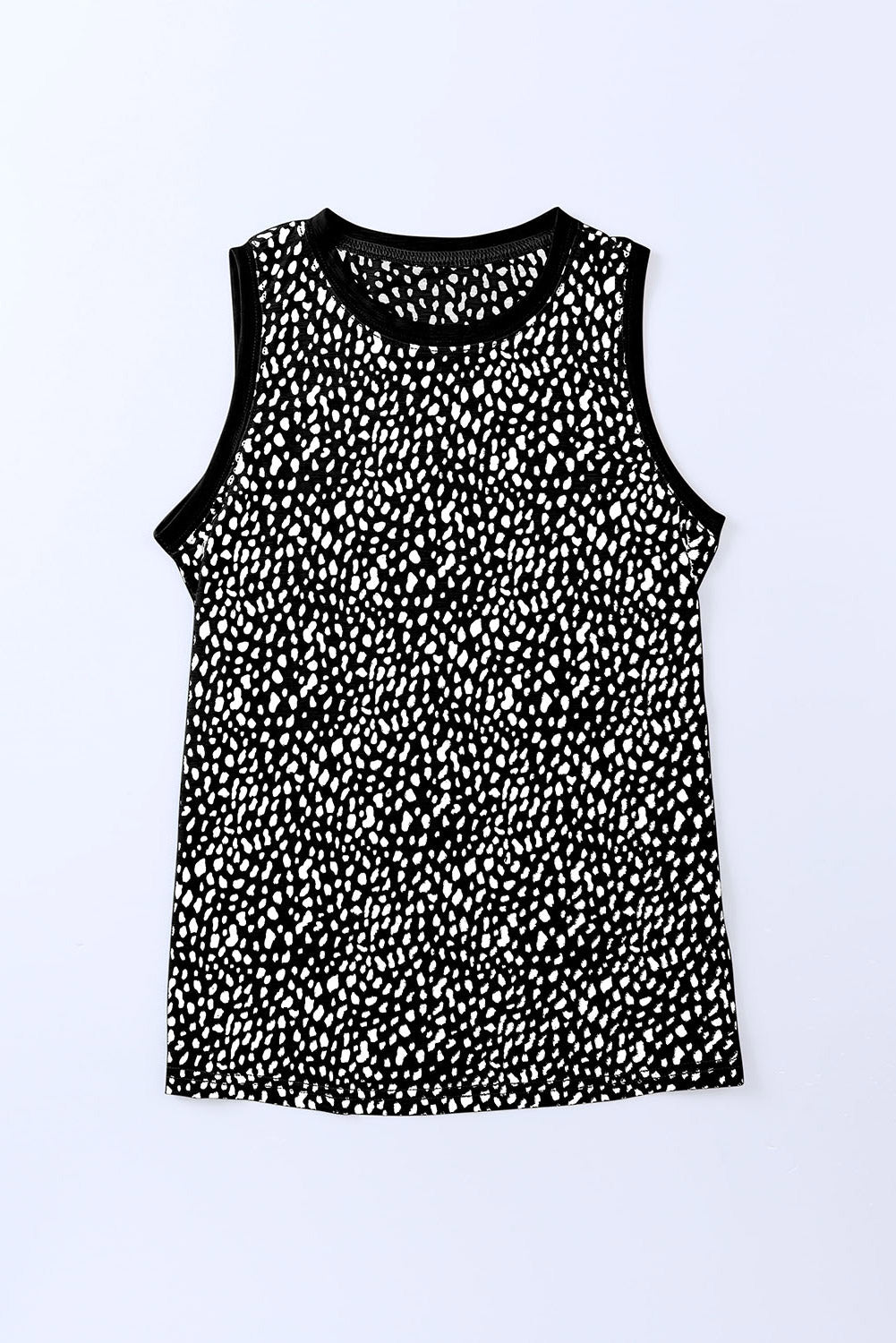 Printed Round Neck Tank-Nordavory
