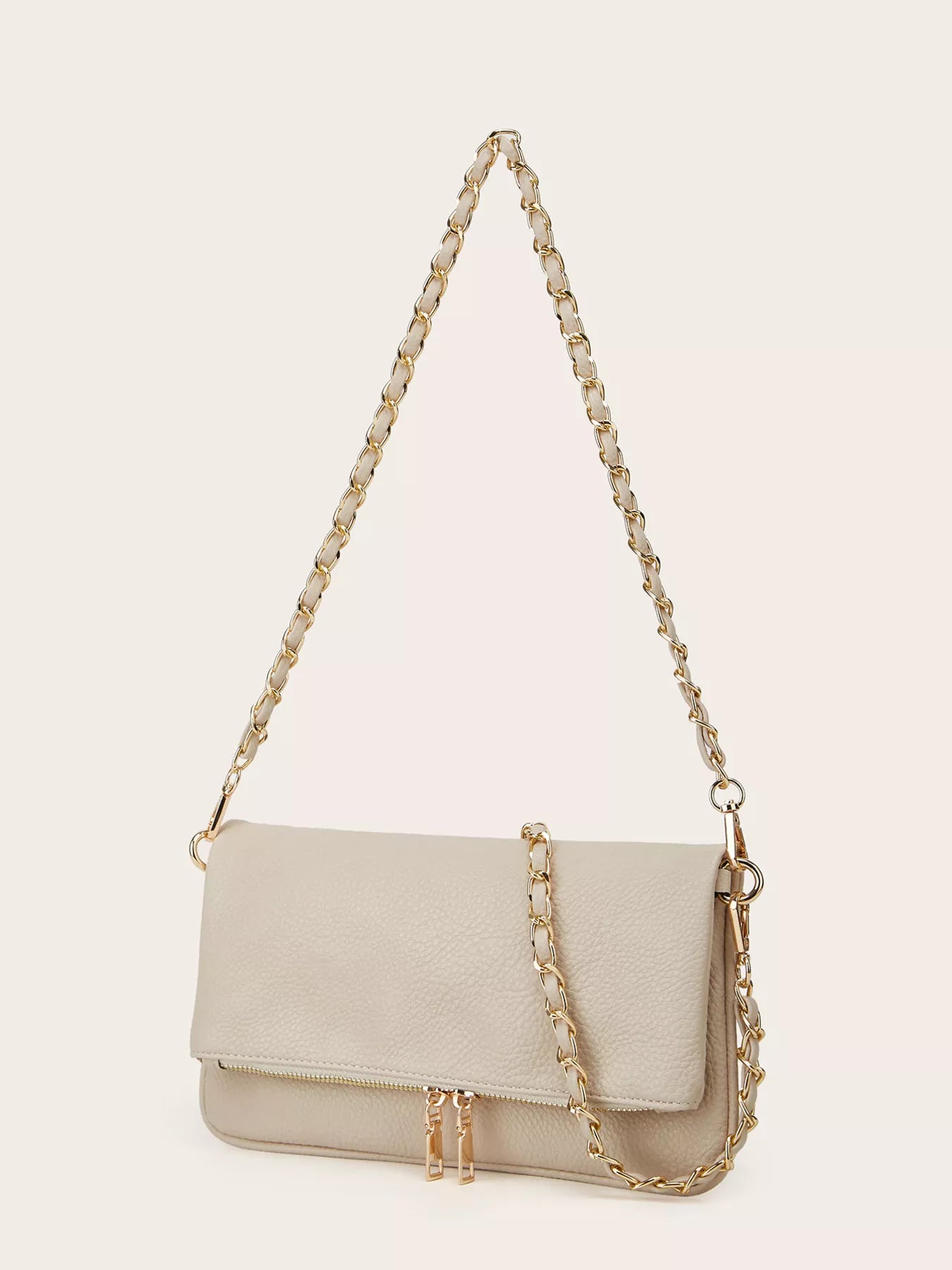 PU Leather Chain Strap Shoulder Bag-Nordavory