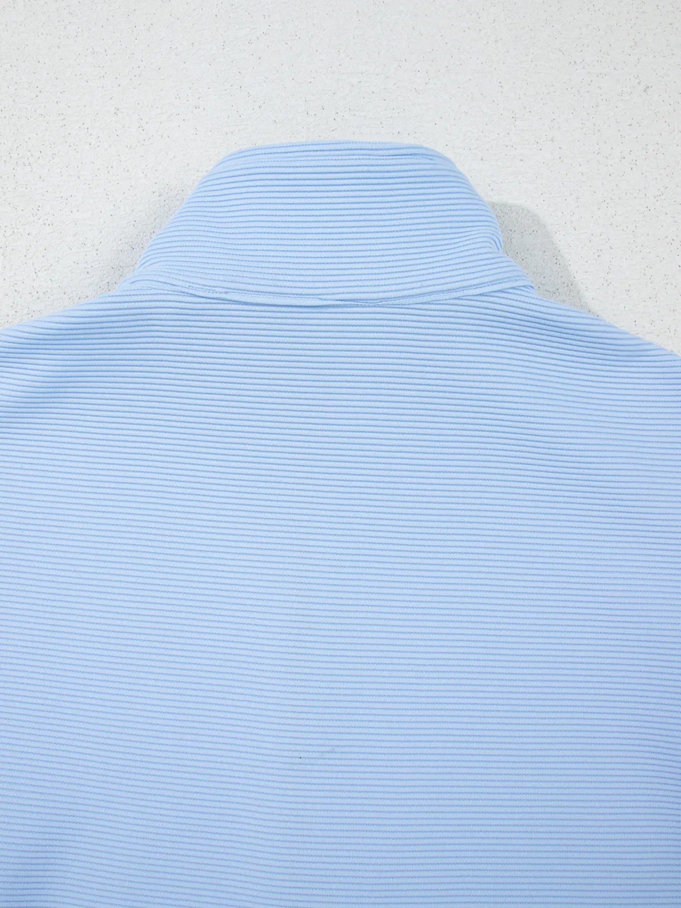 Half Zip Short Sleeve Polo and Shorts Set-Nordavory