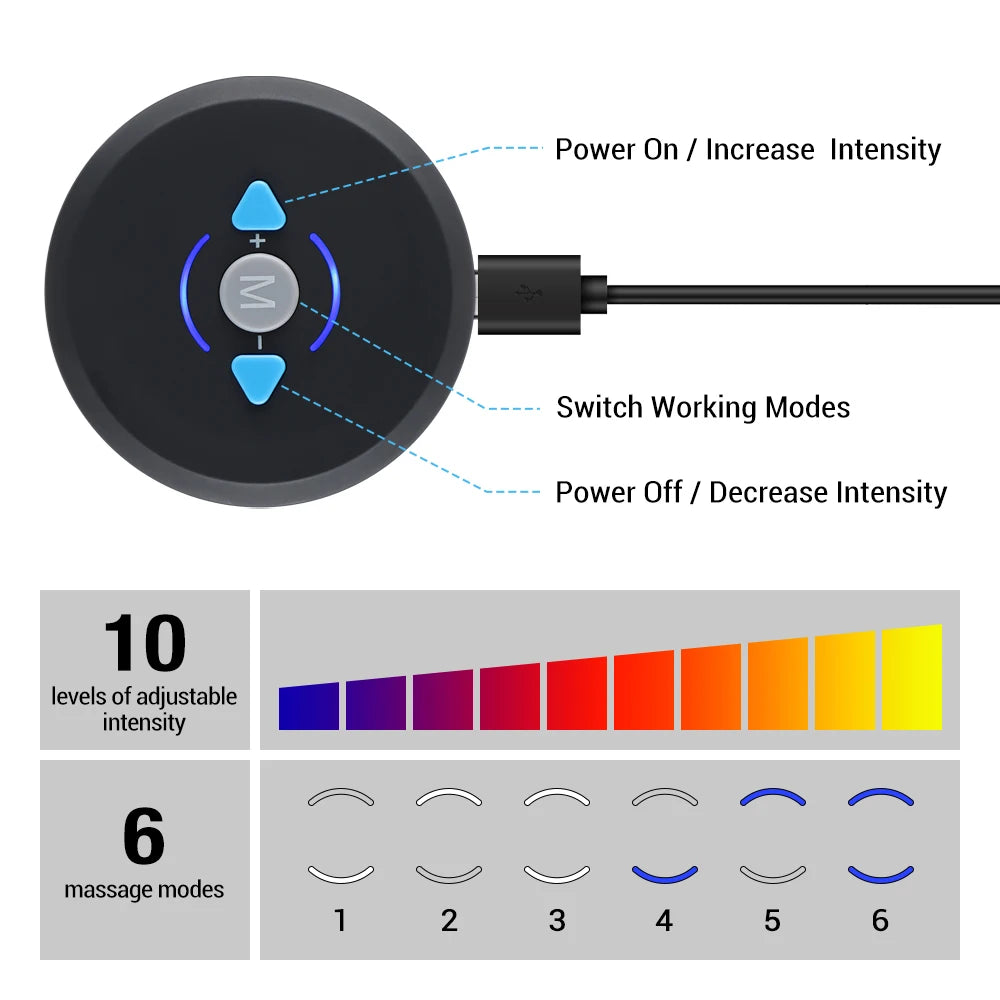 Electric Muscle Stimulator Abs Fitness Equipment