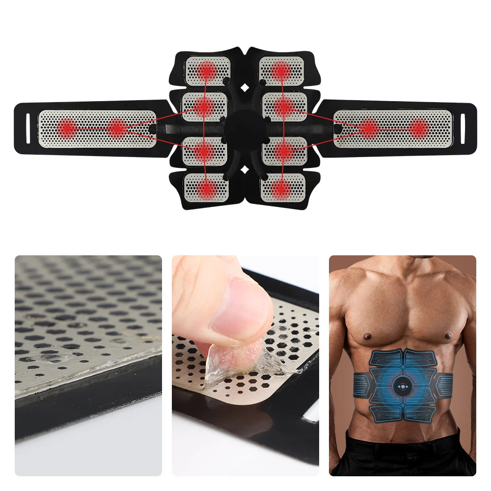 Electric Muscle Stimulator Abs Fitness Equipment
