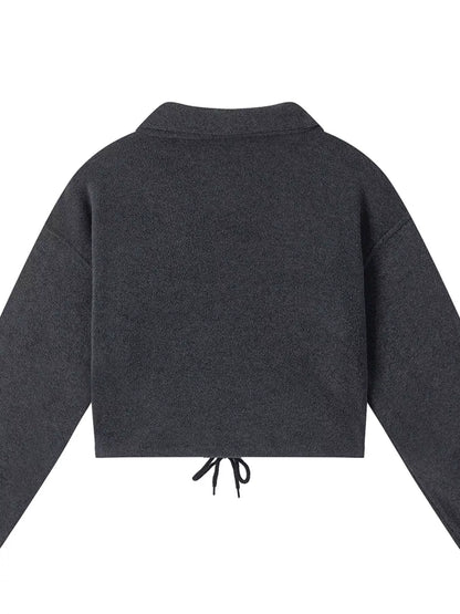 Quarter Zip Sweatshirt and Pants Set-Nordavory