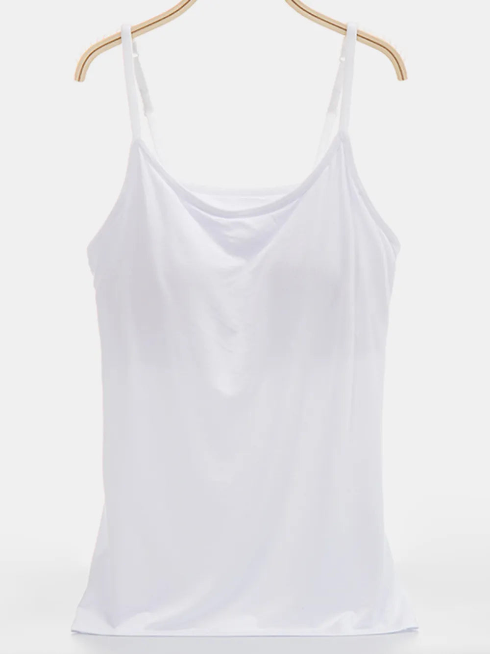 Scoop Neck Adjustable Strap Cami-Nordavory