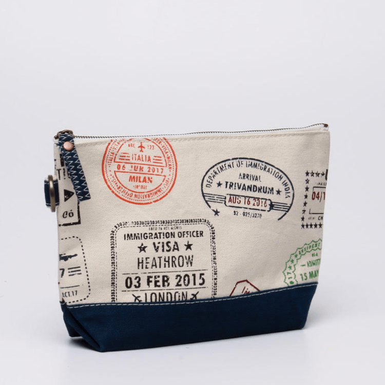 All In Zip Top Pouch in Venture Camo Print - Nordavory