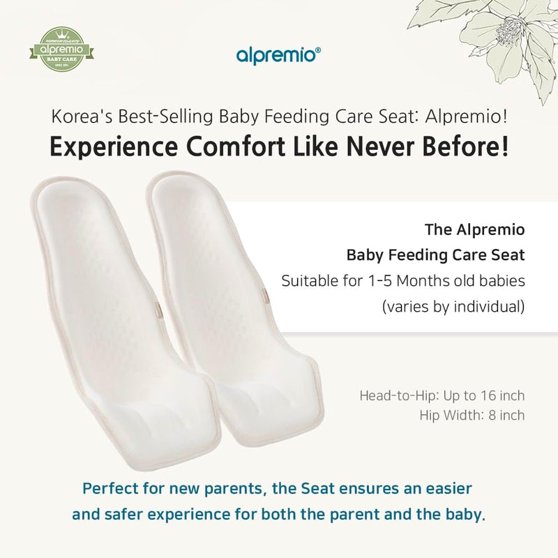 Alpremio Baby Feeding Support Seat, Ergonomically Designed for Breast - Nordavory
