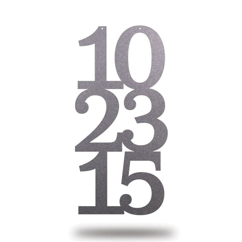 Anniversary Date - Metal Wall Art/Decor - Nordavory