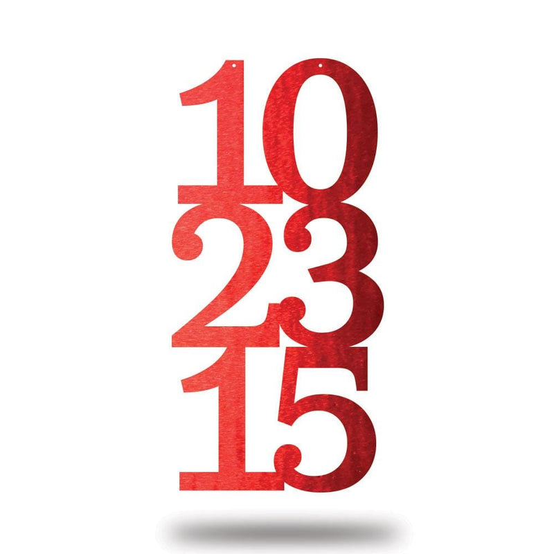 Anniversary Date - Metal Wall Art/Decor - Nordavory