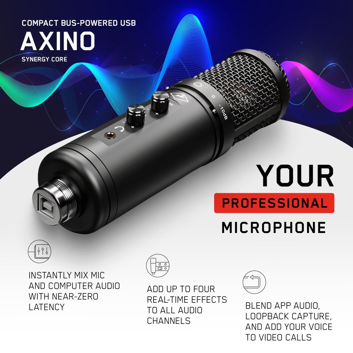 Antelope Audio Axino Microphone - Nordavory