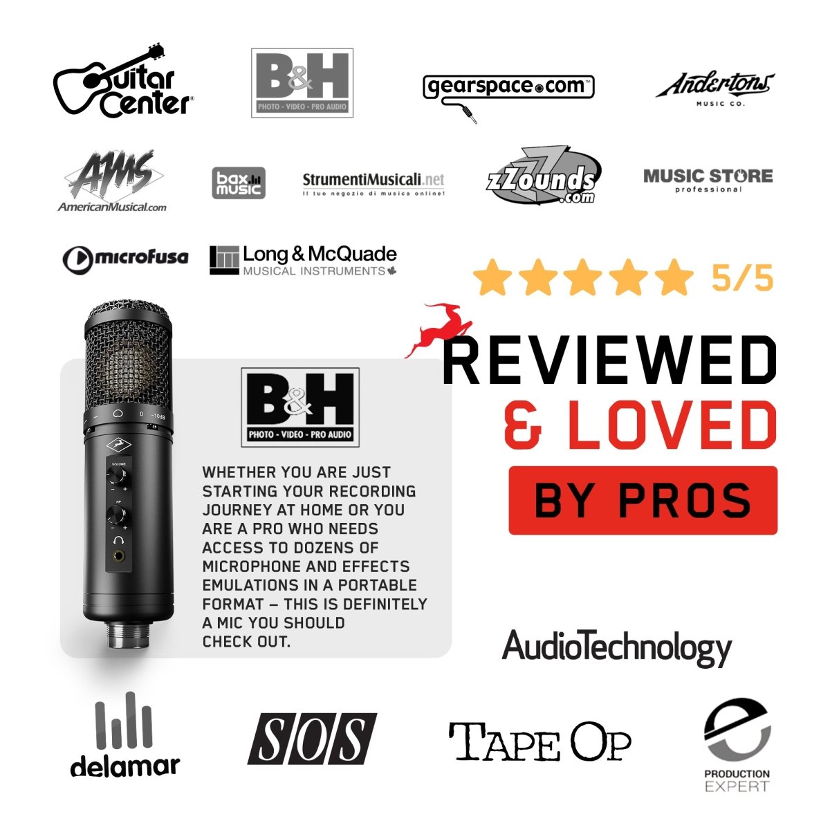 Antelope Audio Axino Microphone - Nordavory