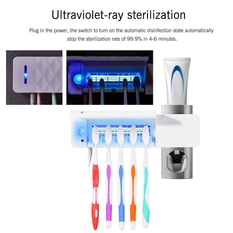 Anti - bacteria UV Automatic Toothbrush Sterilizer - Nordavory
