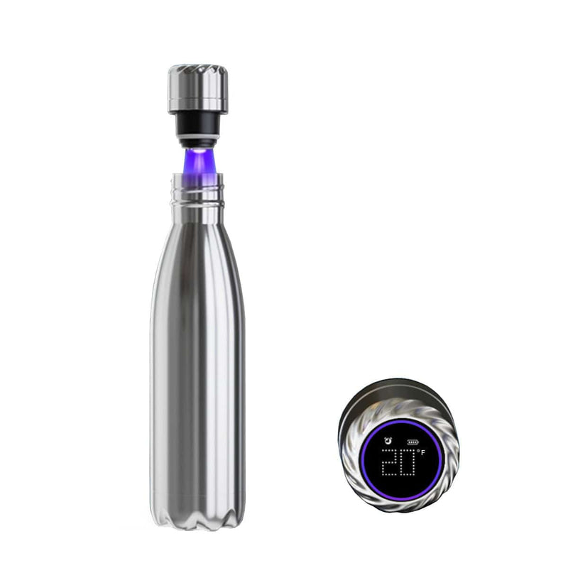 Aquaala UV Water Bottle With Temp Cap - Nordavory