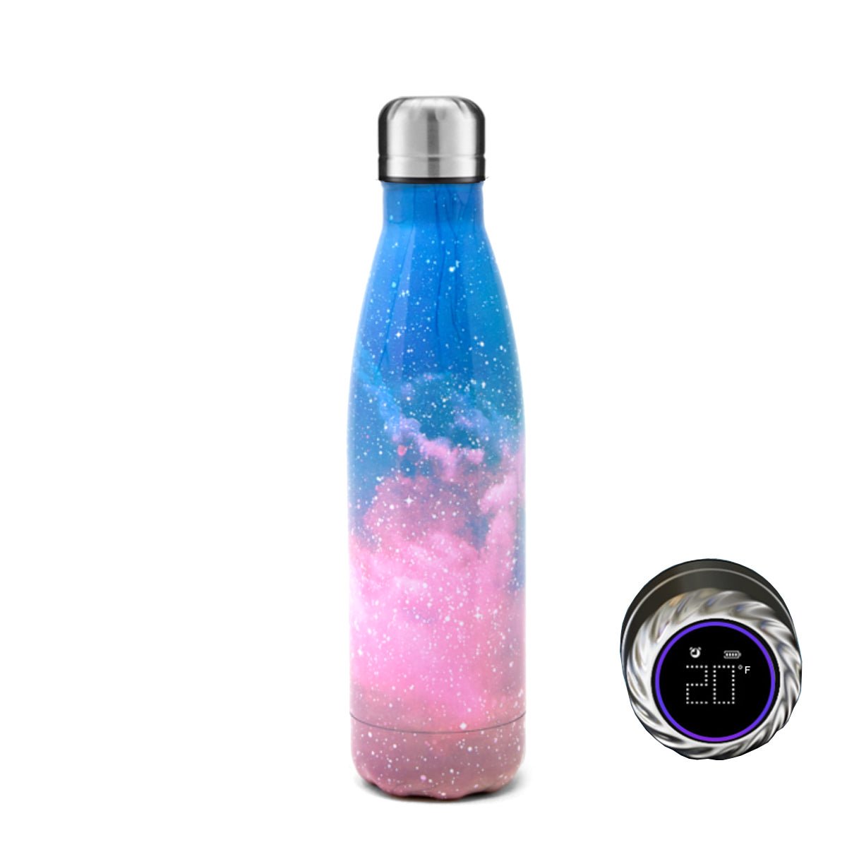 Aquaala UV Water Bottle with Temp Cap - Nordavory