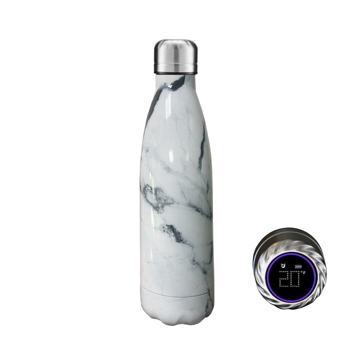 Aquaala UV Water Bottle with Temp Cap - Nordavory