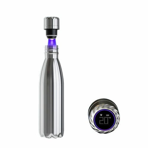 Aquaala UV Water Bottle With Temp Cap Tech Accessories nordavory