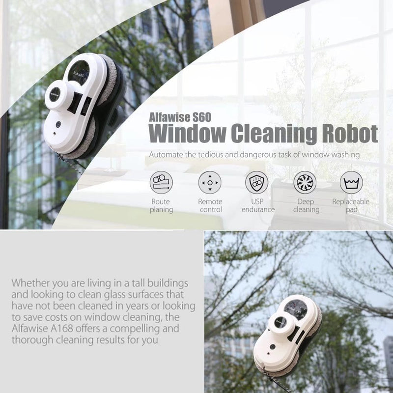 Automatic Window Cleaning Robot Home & Garden nordavory