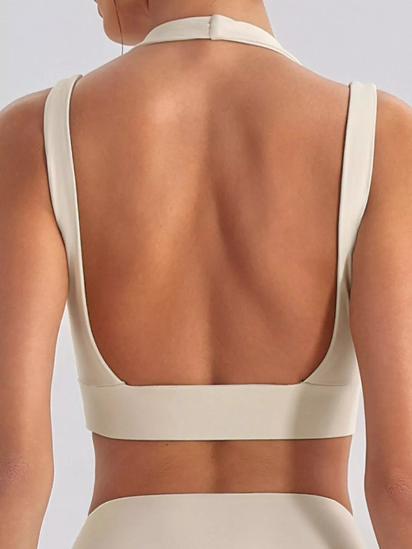 Seamless Criss-Cross V-Neck Tank and Leggings Active Set – image 6