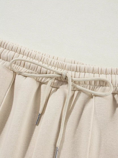 Relaxed Zip-Up Jacket & Drawstring Pants Set – image 11