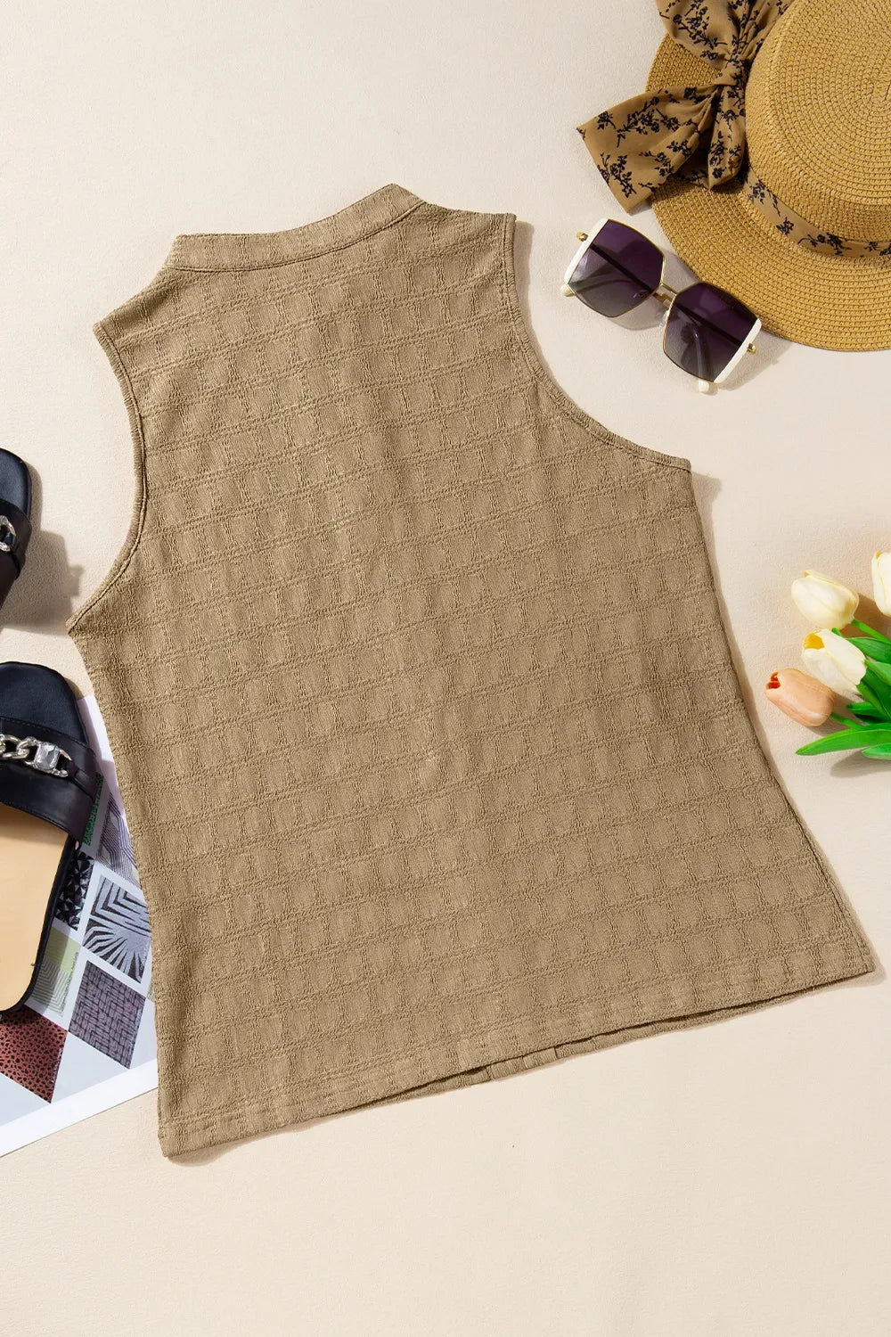 Textured Notched Tank-Nordavory