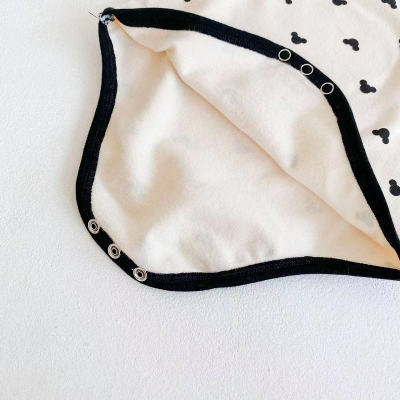 Baby Cartoon Print Pattern Soft Onesies Combo Trousers Sets - Nordavory