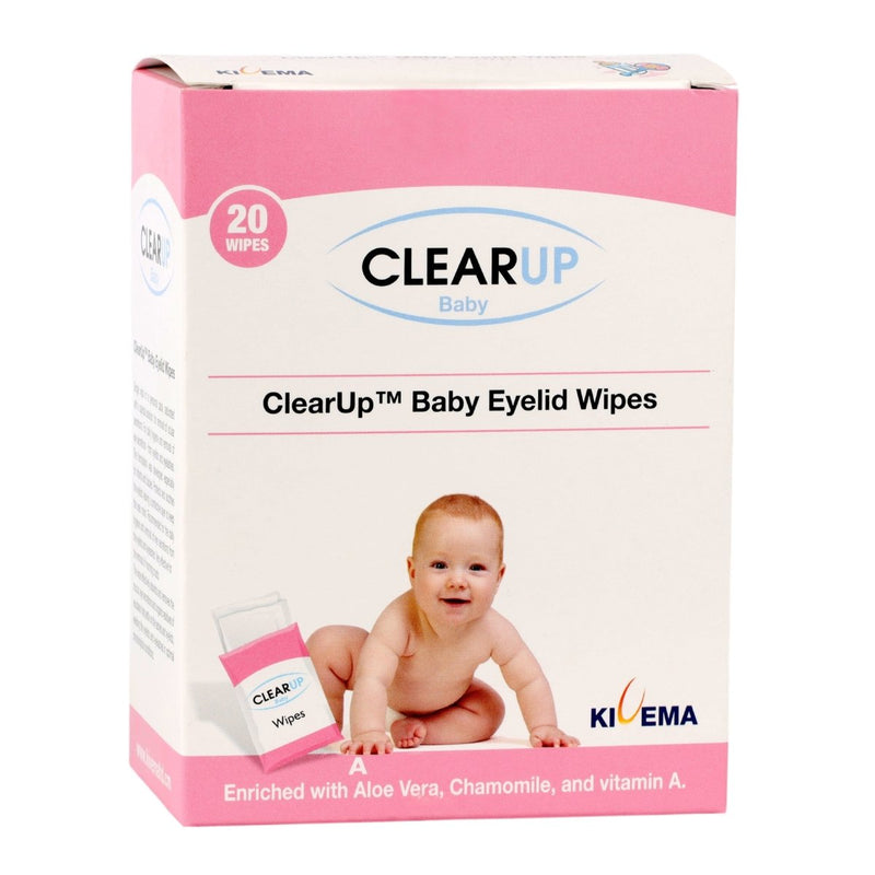Baby Eyelid Wipes - Soothing Care for Delicate Eyes (20 - Unit Pack) - Nordavory