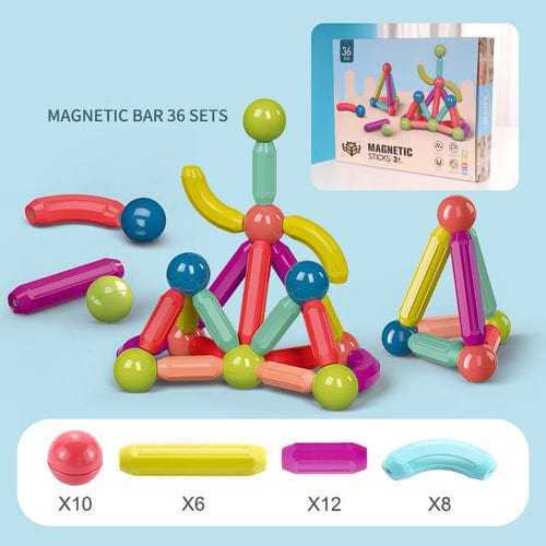 Baby Toys Magnetic Stick Building Blocks Game Magnets Children Set - Nordavory