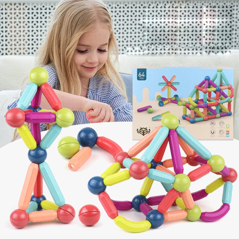 Baby Toys Magnetic Stick Building Blocks Game Magnets Children Set - Nordavory