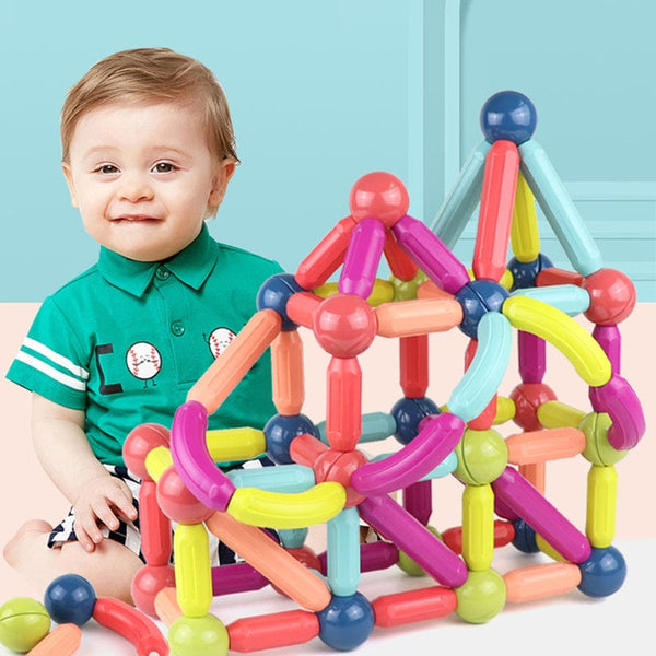 Baby Toys Magnetic Stick Building Blocks Game Magnets Children Set - Nordavory