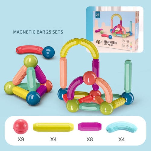 Baby Toys Magnetic Stick Building Blocks Game Magnets Children Set - Nordavory