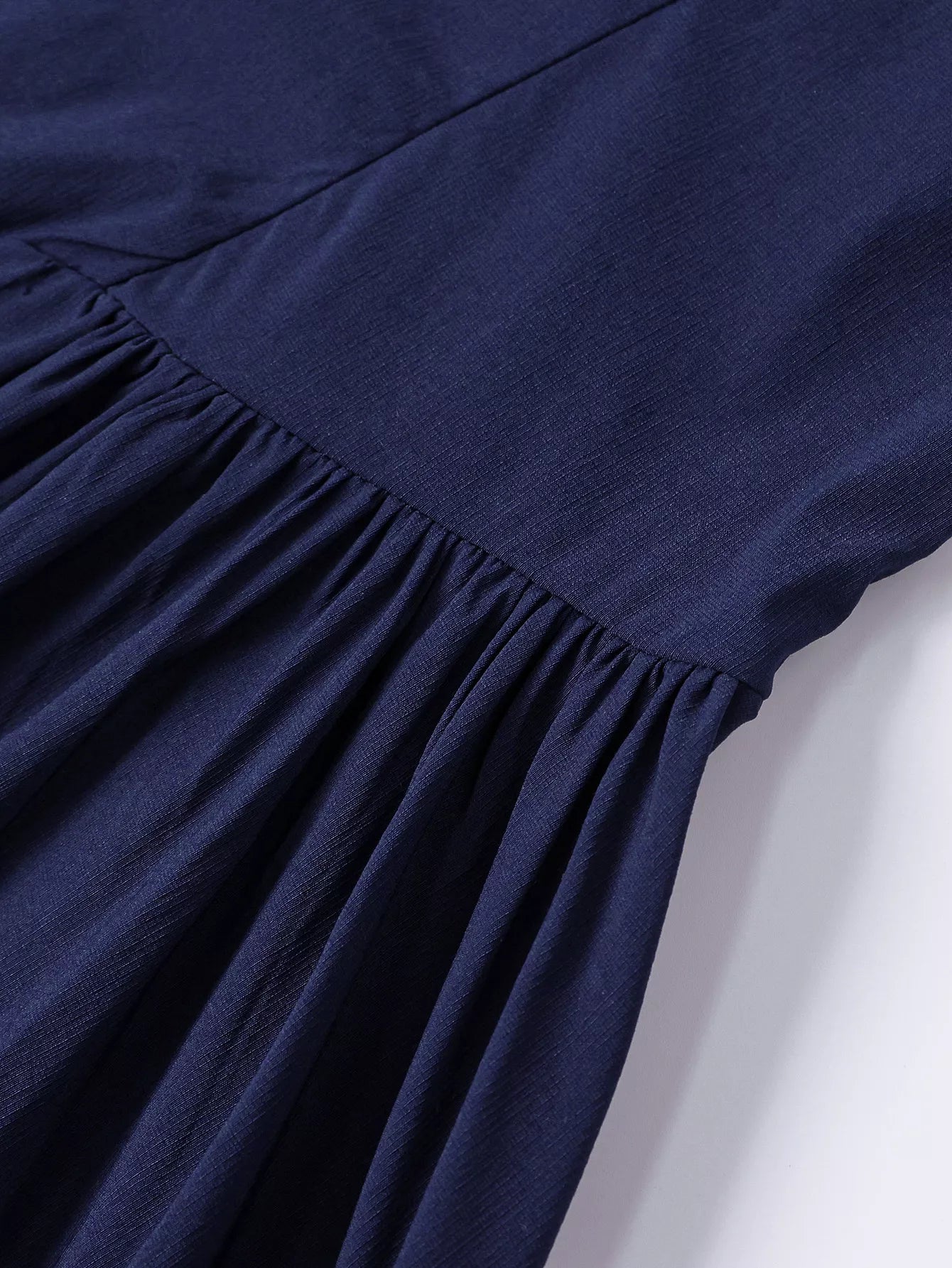 Sweetheart Neckline Long Sleeve A-Line Midi Dress-Nordavory