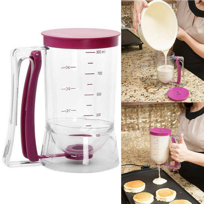 Batter Dispenser Pancake, Cupcake, Muffin Measuring Tool Kitchen nordavory