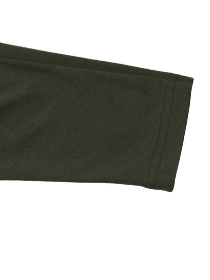 Single Shoulder Long Sleeve T-Shirt-Nordavory