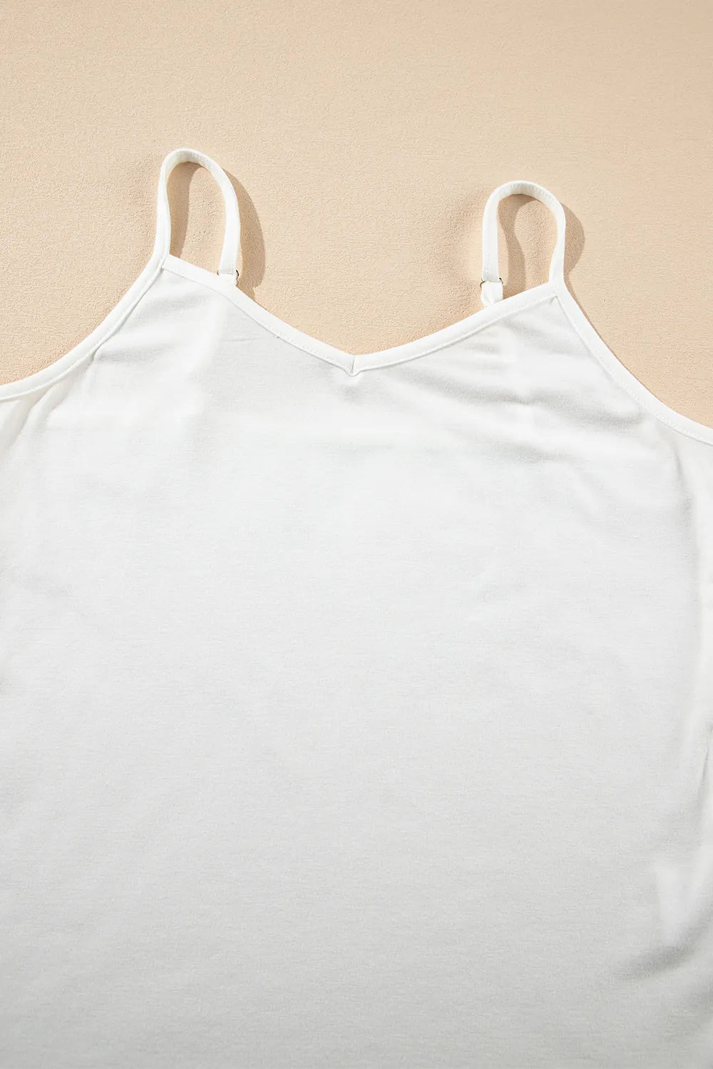 V-Neck Cami and Round Neck Short Sleeve Cover Up Set-Nordavory