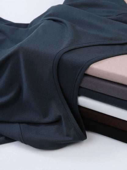 Round Neck Short Sleeve T-Shirt-Nordavory