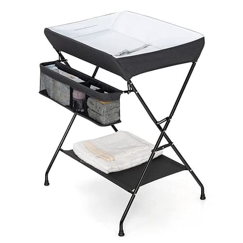 Black Folding  Wide Nursery Diaper Baby  Changing Table Other nordavory